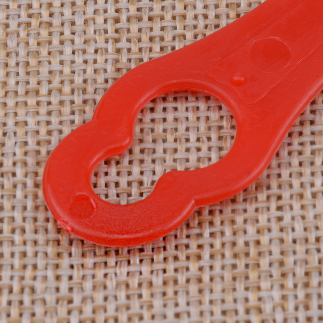 LETAOSK 100PCS Trimmer Blades Plastic Pendants Fit for LIDL Florabest FRT18A FRT18A1 Art 46155 FRT20A1