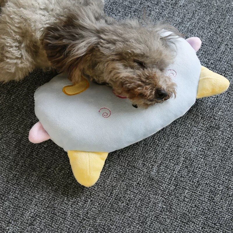Husdjur kudde katt och hund sovkuddar speciella kuddar nallebjörn pomeranian hundar sällskapsdjur tillbehör hundmatta valp: Blå gris