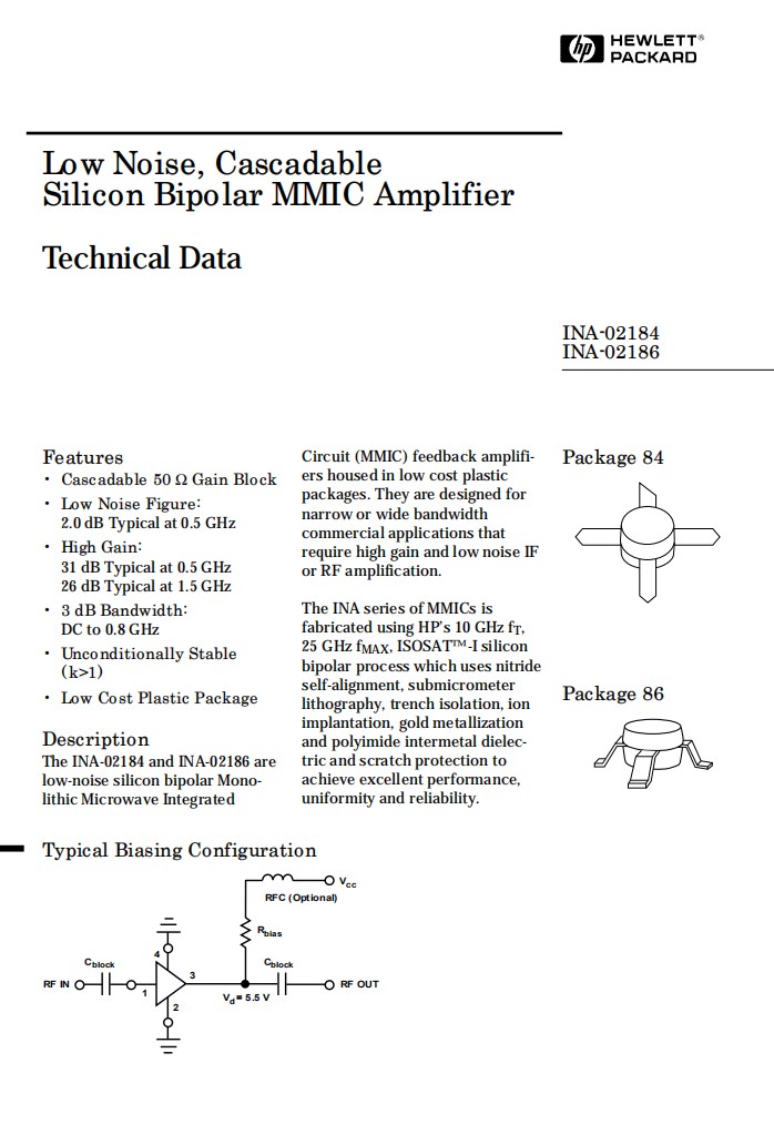 INA02186 LNA 10Mhz - 2Ghz RF Linear amplifier 32dB gain N02 low noise RF POWER amplifier for Ham Radio AMP HF FM VHF UHF