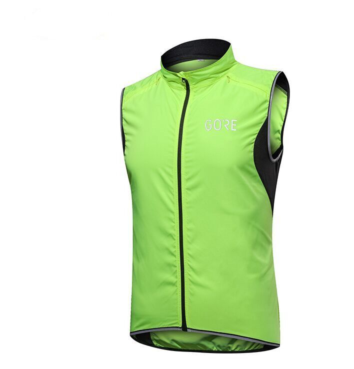 GORE Windproof Cycling Vest Men's Bike Jacket Winter MTB Riding Equipment Bicycle Clothing Top sin mangas sin mangas Cycle Coat