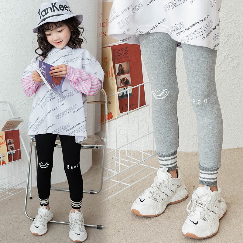 Leggings de algodón a rayas en espiral para niños y niñas, mallas duraderas resistentes al desgaste, antipelusas, novedad de verano, primavera y otoño