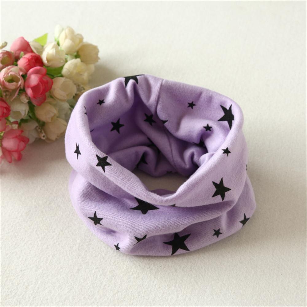 Bufanda para bebé, invierno, otoño, invierno, cálido, cuello para niños y niñas, pañuelo bebé, algodón, anillo redondo, pañuelos para el cuello, enchoval de bebe # yl: Purple 