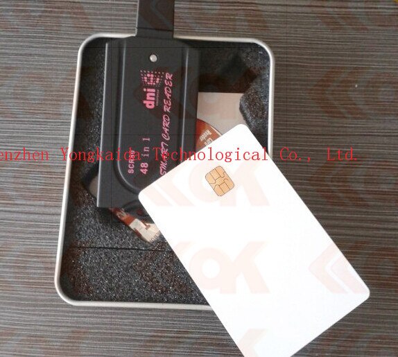 Lecteur de carte SIM intelligent | Lecteur de carte tout en un lecteur de carte SIM lecteur de carte intelligente, lecteur rfid graveur rfid