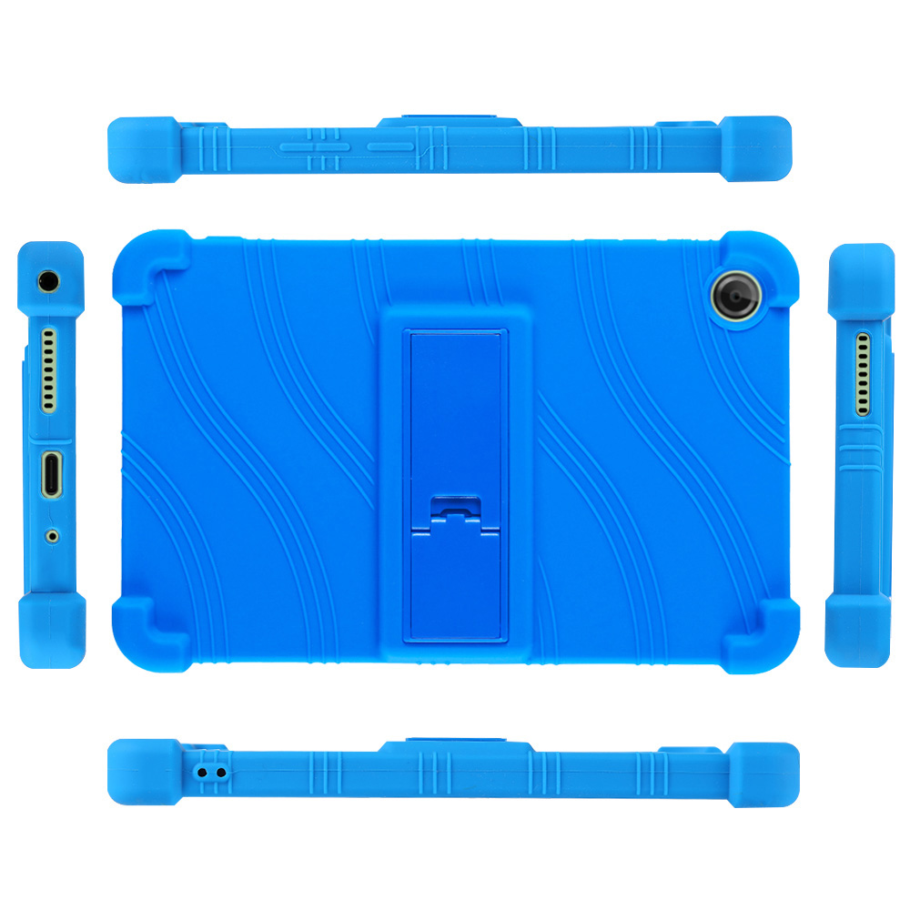 case For LENOVO Tab One 8.7 inch Tablet protective cover Android Tablet Soft Silicone Adjustable Stand protective sleeve
