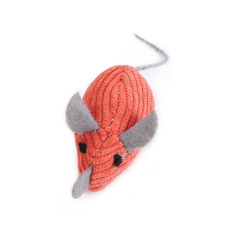 3 couleurs peluche chat jouet minuscule souris coton-rempli jouet mignon doux chats jouet chat fournitures produits pour animaux de compagnie fausse souris
