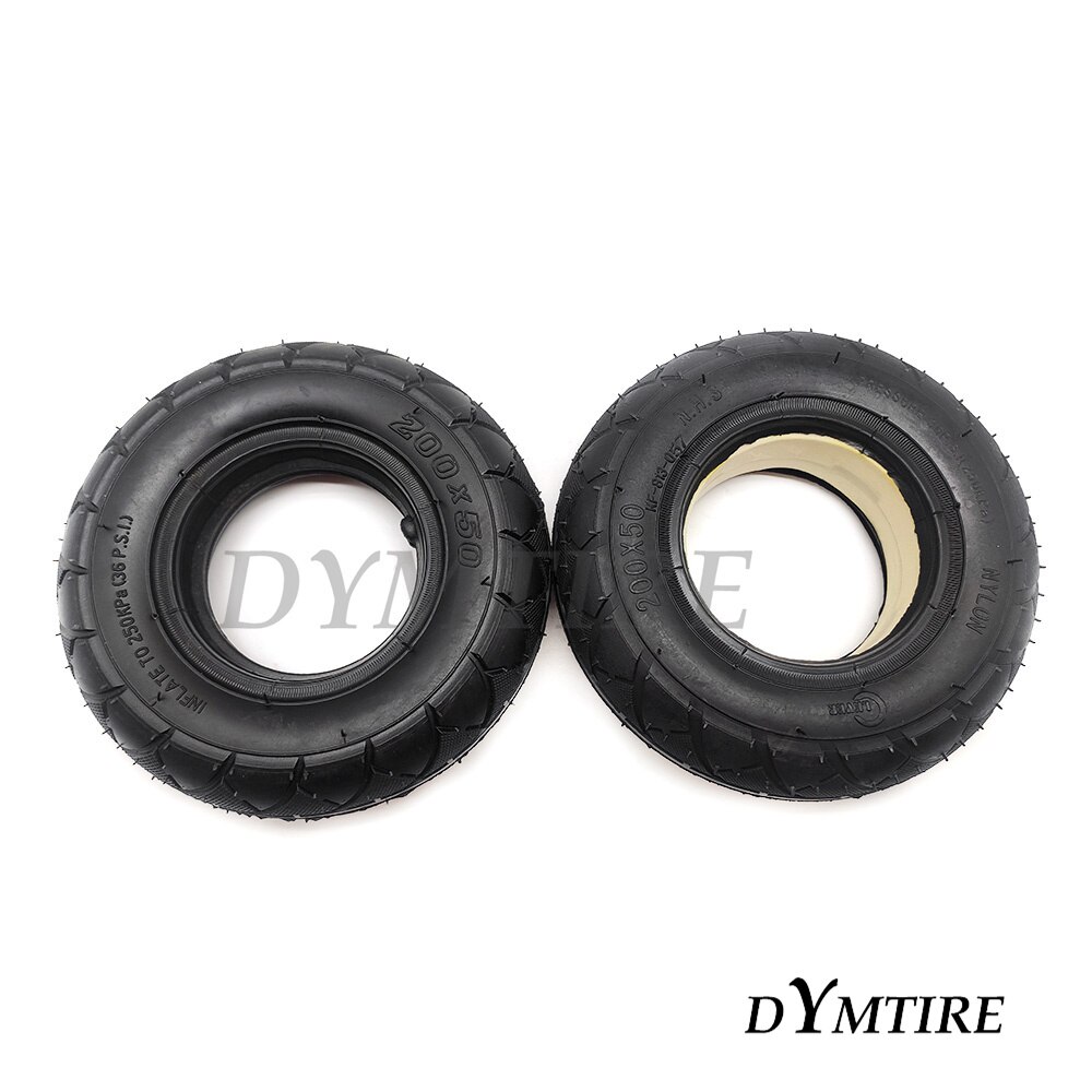 200x50 Solid Tire Polyurethane Foam Filled for Mini Electric Scooter 8 Inch Explosion-Proof Tyre