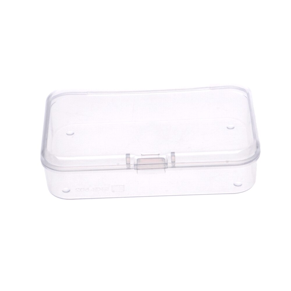1Pcs Transparent Mask Storage Box Collection Container Case With Lid Memory Card Cases Coin Jewelry Organizer Boxes