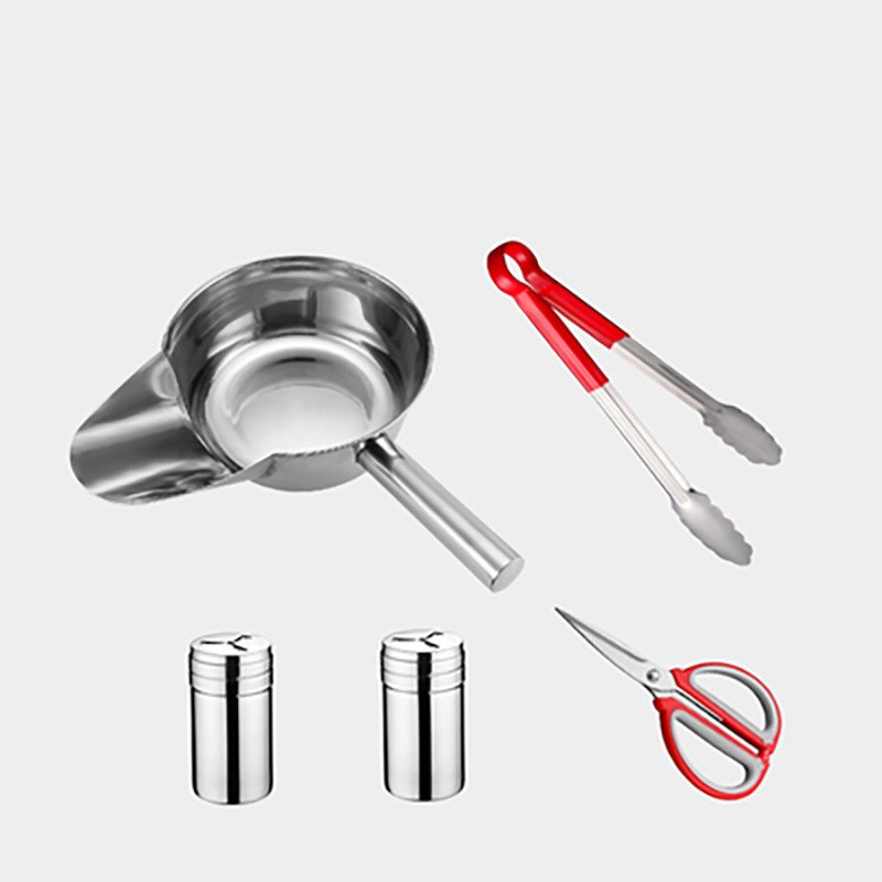 Stainless steel food packing shovel, duckbill scoop, salted chicken packing spoon, pot chicken shovel, french fries bagging tool: E