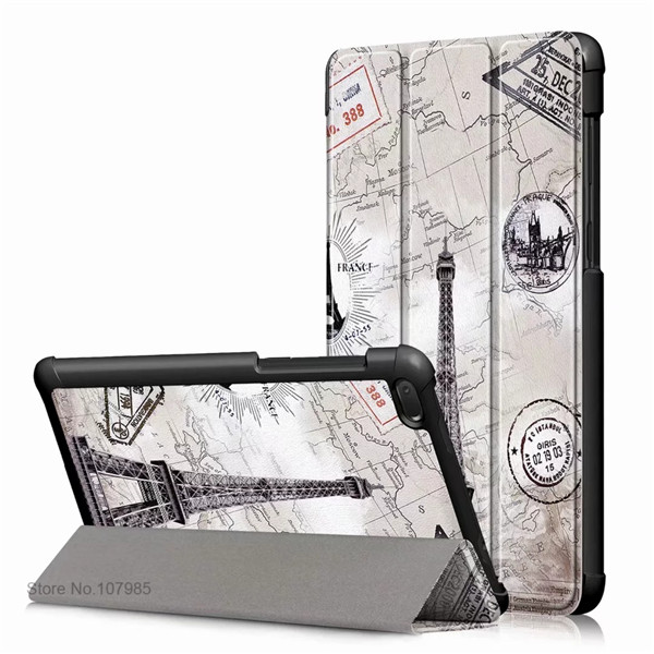 Ultra Slim PU Leather Stand Case For Lenovo Tab E7 7104 TB-7104F 7104F 7 inch Smart Cover Tablet Shockproof Flip Shell+Film+Pen: Color 5