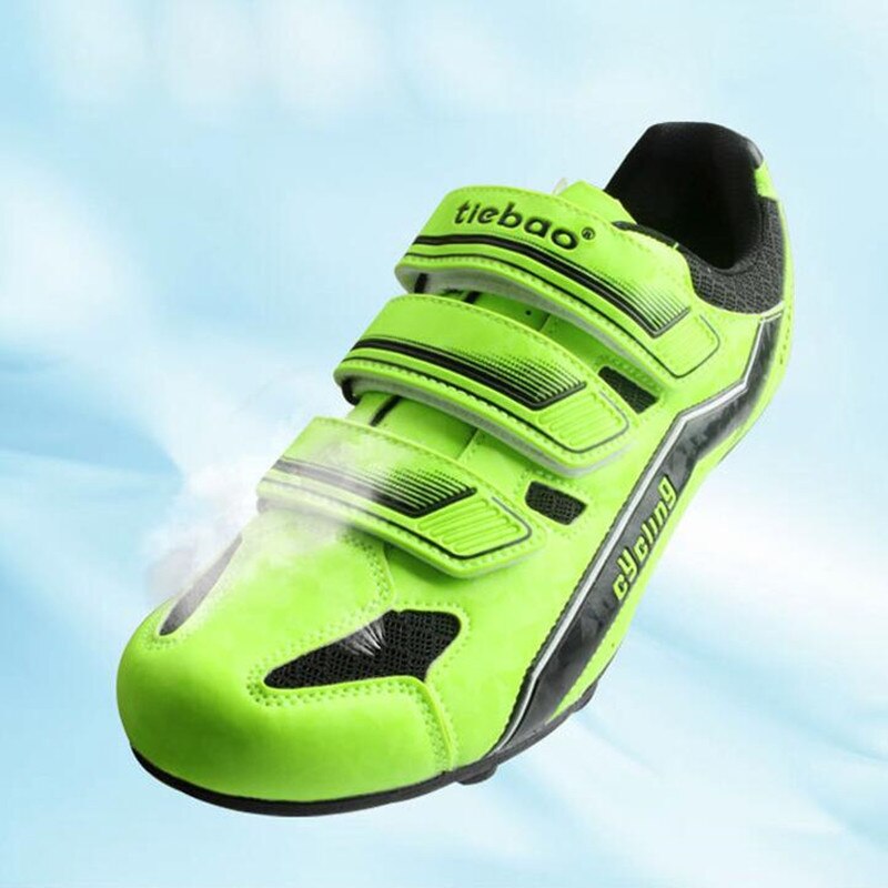 Tiebao Cycling Shoes men mountain bike sapatilha ciclismo mtb Breathable Non-locking bicycle riding ciclismo triathlon shoes: Non-lock TB92-B1907 / 9
