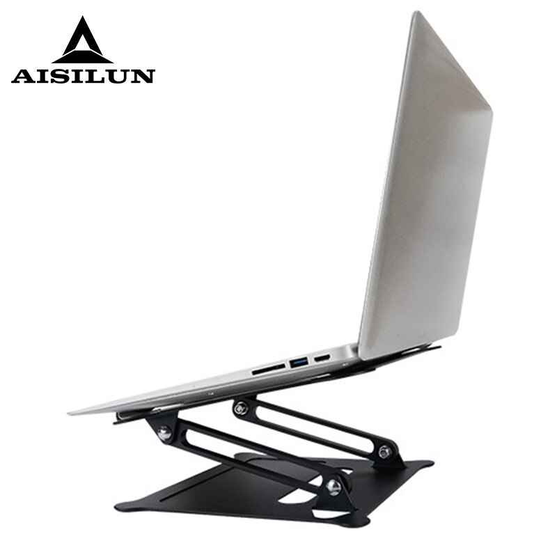 Laptop Tablet Stand Portable Folding Stand Tablet Top Anti-Skid Adjustable Viewing Angle Bracket Home Office For Home Office