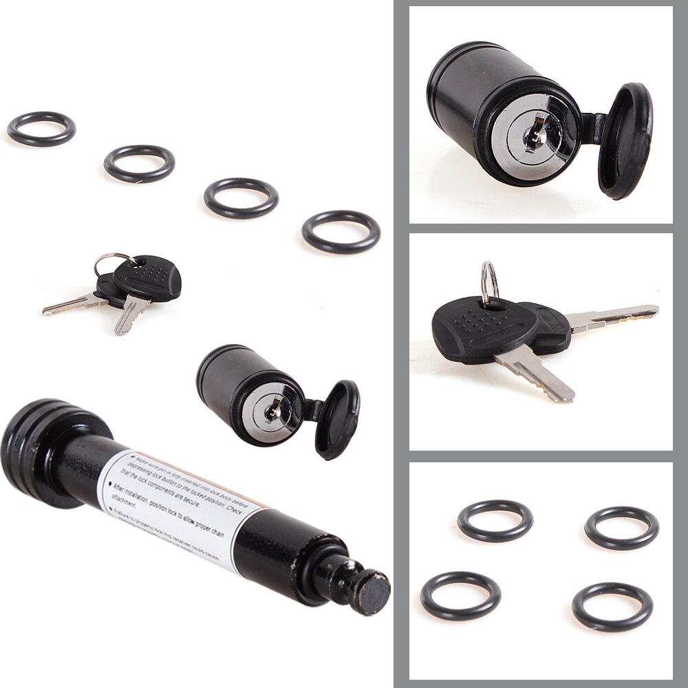 5/8" Trailer Hitch Locking Pin Kit for 2" Hitch Receiver RS-TUR011