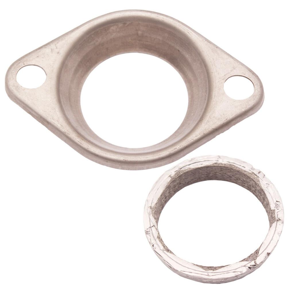 2.5 COLLECTOR FLANGE & DONUT GASKET HEADER JDM ITR 2.5" EXHAUST CIVIC INTEGRA