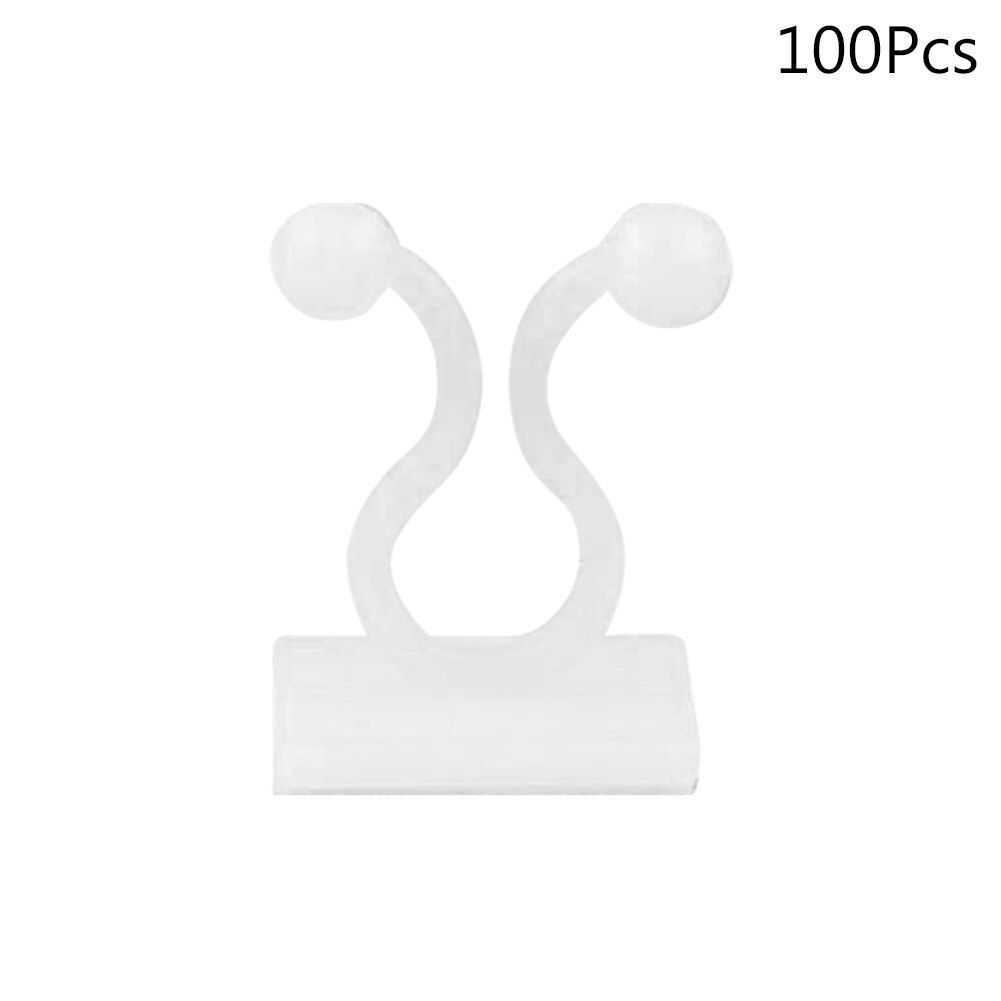 100pc itseliimautuvaa kasvikiipeilyseinäkiipeilypidikettä kotiin viiniköynnöksen pidike koukku näkymätön seinä rottinkipuristin pidike kasvi kiipeilypidike