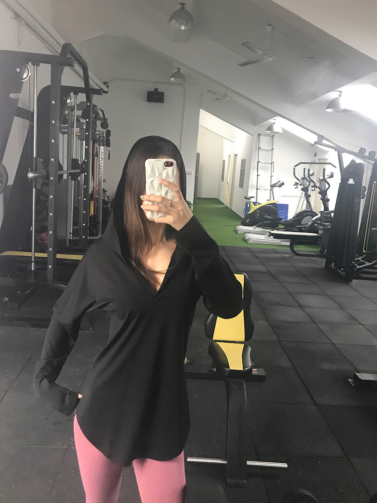 Women's Sport Hoodie - Breathable & Quick Dry - Loose Fit Casual Top