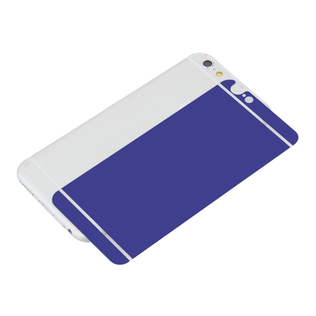 Rückseitenschutz aus gehärtetem glas mit galvanisierter spiegeloptik für iphone 6 plus 5.5 ''