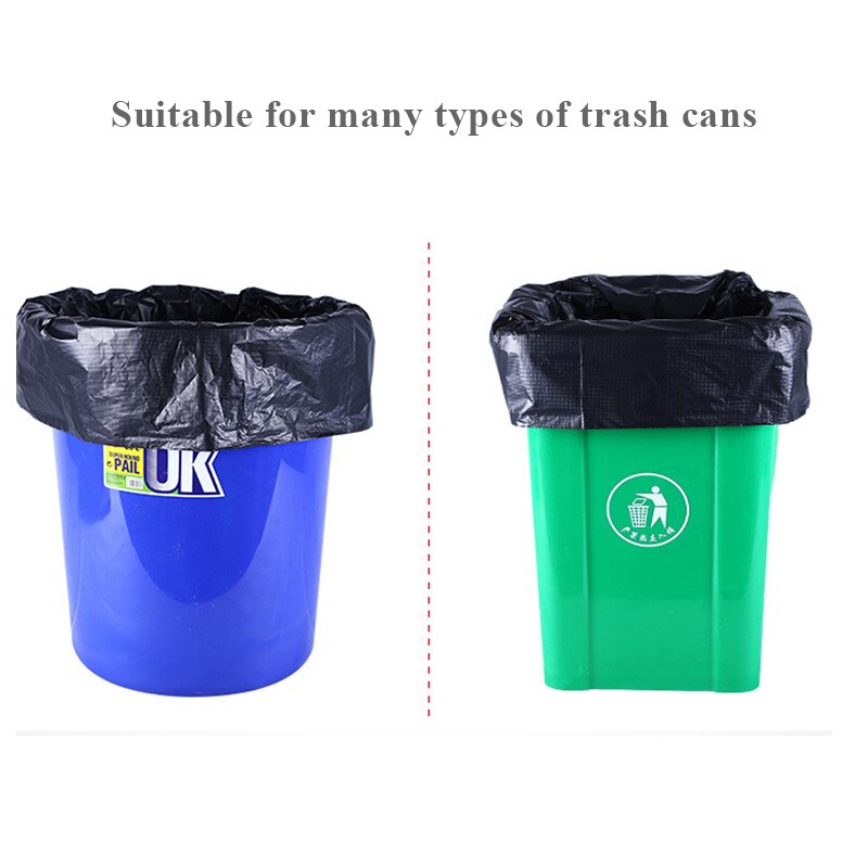 50/100 Uds bolsas de basura grandes negras gruesas bolsas de basura desechables de plástico de privacidad 80x100CM #9