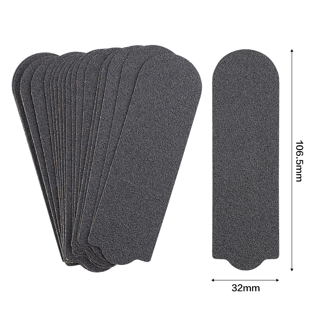 20 Stks/zak Voetvijlen Schuurvervangers Voor Pedicure-Voetvijlen Voetverzorging-Gereedschapsbestand-Eeltverwijderaar Dode Huid Voetrasp Bijvullen