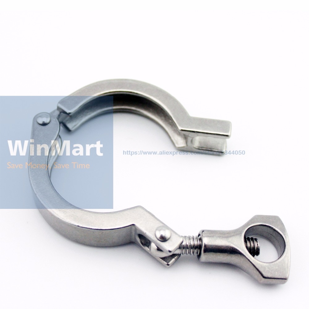 2" 51mm Tri Clamp Ferrule 64mm O/D 304 Stainless Steel Tri Clover Sanitary Fitting for home Brewing