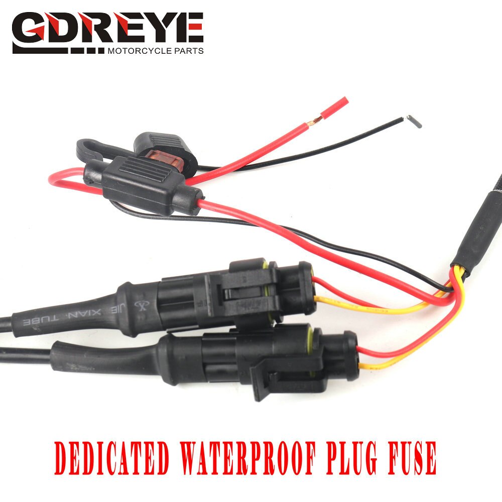 Motorcycle Heated Hand Grips ATV Handlebar Heater Handle Bar Hand Warmer For Kawasaki ninja 250r Kawasaki ninja 400 300