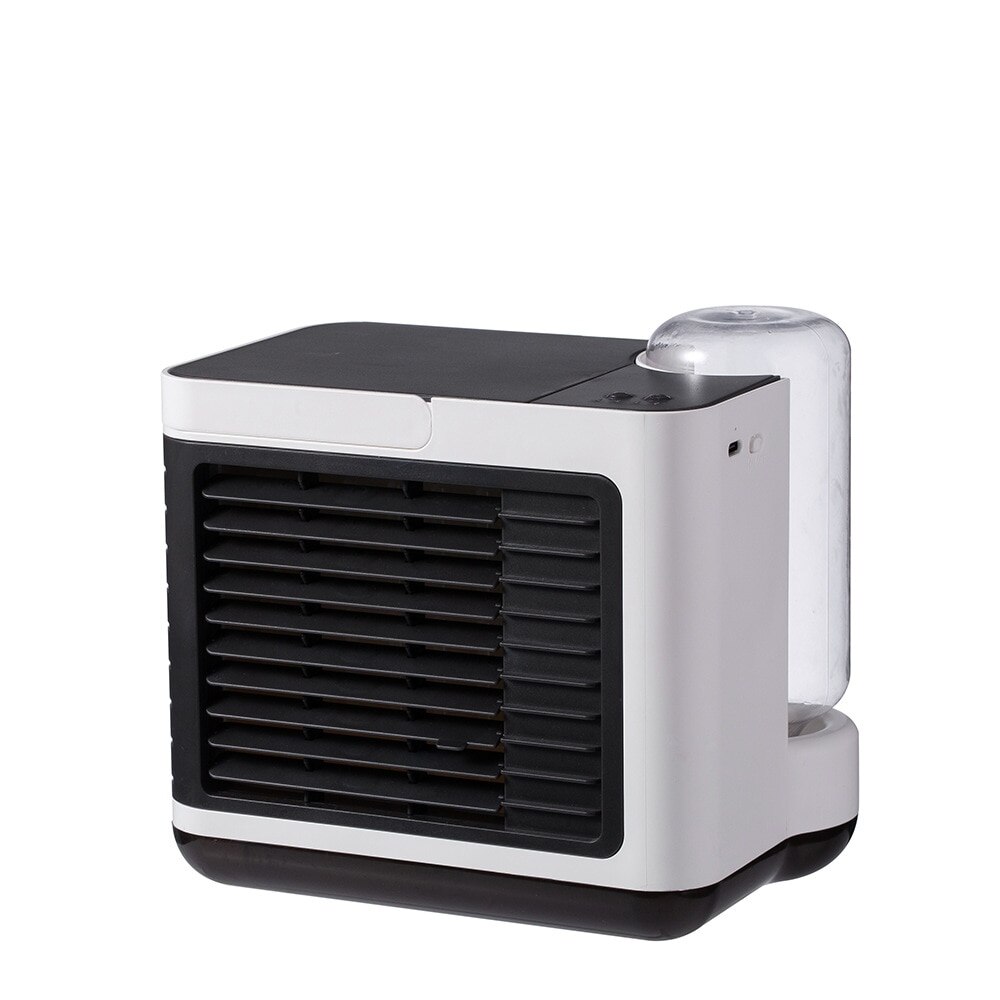 Usb Charging Negative Ion Air Conditioning Fan Desktop Air Cooler Small Mini Water Cooling Fan: 01