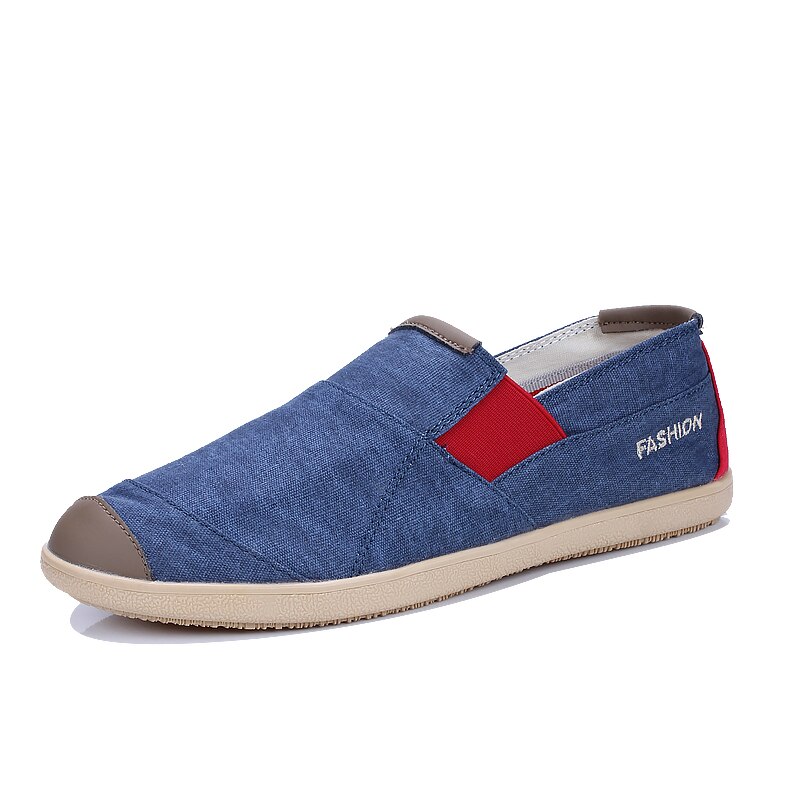 Pupuda ademende casual schoenen voor heren, comfortabele instappers, espadrilles voor heren, lichtgewicht sneakers voor heren, canvas schoenen voor heren