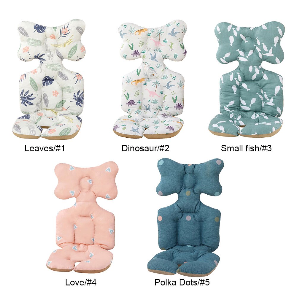 Baby Stroller Liner Baby Stroller Cotton Seat Cushion Infant Child Cart Mattress Mat Kids Carriage Pram Stroller Accessories