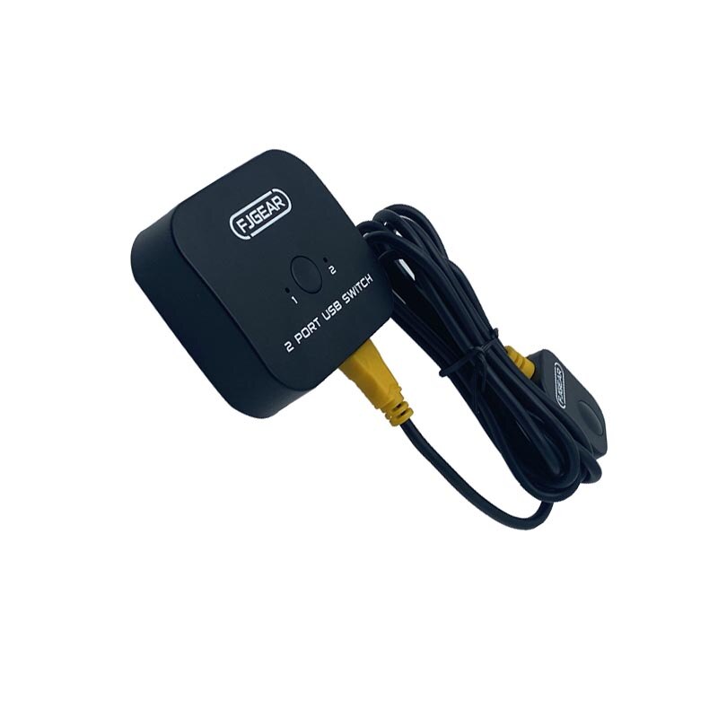 2 Port USB2.0 Switch plug and Play Usb Port printer Keyboard Mouse Sharing Switch Black usb sharing switch