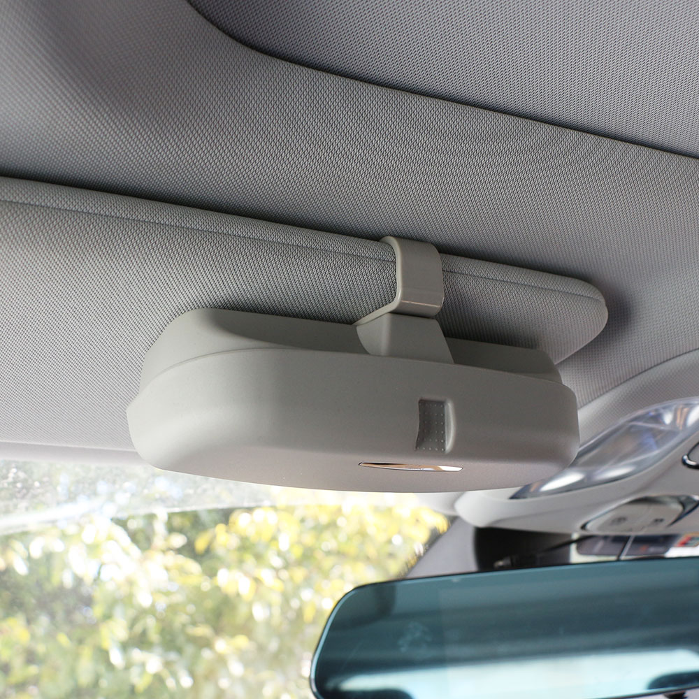 Xburstcar-caja de gafas de sol para coche, para Lexus ES 250 IS GS200 240 250 300 350 RX 270 200T, para Toyota Prius Reiz Highlander Prado Parts: Common Gray