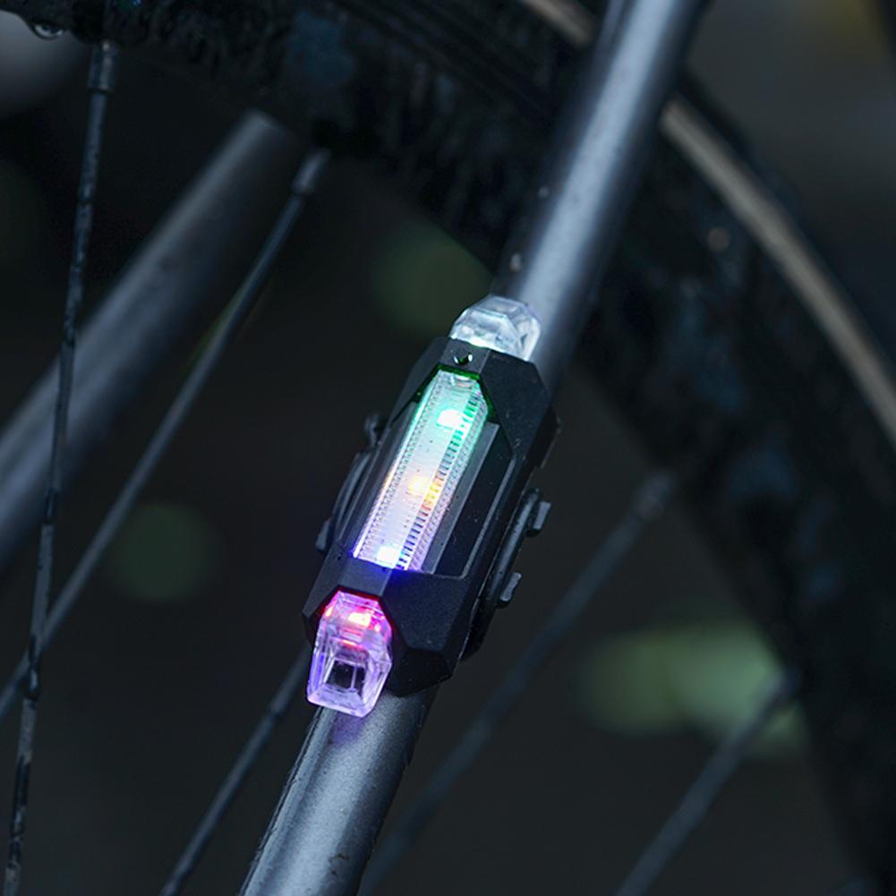 Cycling Tail Lights Rechargeable Bicycle Tail Lights Night Bike Mountain Lights Highway Safety Warning Back Bicycle Taillights
