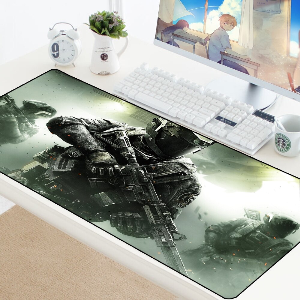 Gaming Mouse Pad Notebook Computer Mousepad Large XL Rubber Desk Keyboard Mouse Pads Mat Gamer Office Tablet for Call of Duty 3