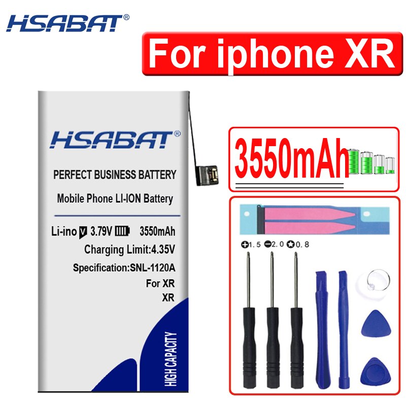 Top Brand HSABAT Newest Battery iphone SE 5 5S 5C 6 6S 7 8 X XS XR 11 / XS Max /6 6S 7 8 Plus / 11 Pro /11 Pro Max: for iphone XR