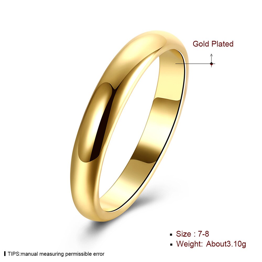 Witgouden dames 316l roestvrij staal 4mm meer kleur zwarte vingerringen sieraden ronde heren trouwring feest
