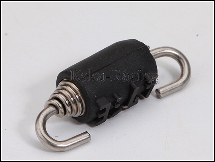 Universal de escape de la motocicleta Yoshimura primavera gancho moto accesorios para Scooter de acero inoxidable negro de silicona Springs ganchos