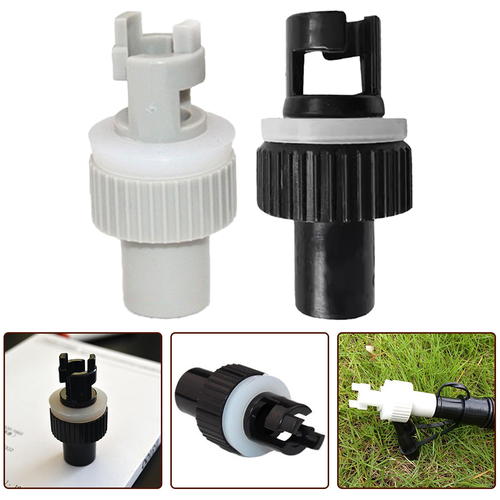 Adapter Schlauchboot Inflation und Deflation Ventil Luft Fußpumpe Schlauch AirValve Adapter Schlauchboot Paket Inhalt Pumpe
