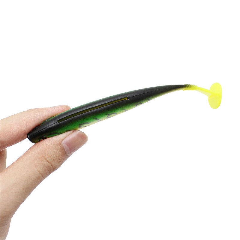3 kpl 10g 13cm viehettä pehmeä syötti jigi vaapu shad swimbaits keinotekoinen silikoni syötti jigipää kalastus kumikala viehe