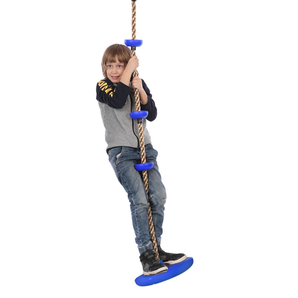 Sjove børn klatring reb sving disk klatring reb børn børn haven legeplads baghave udendørs swing spil udstyr legetøj