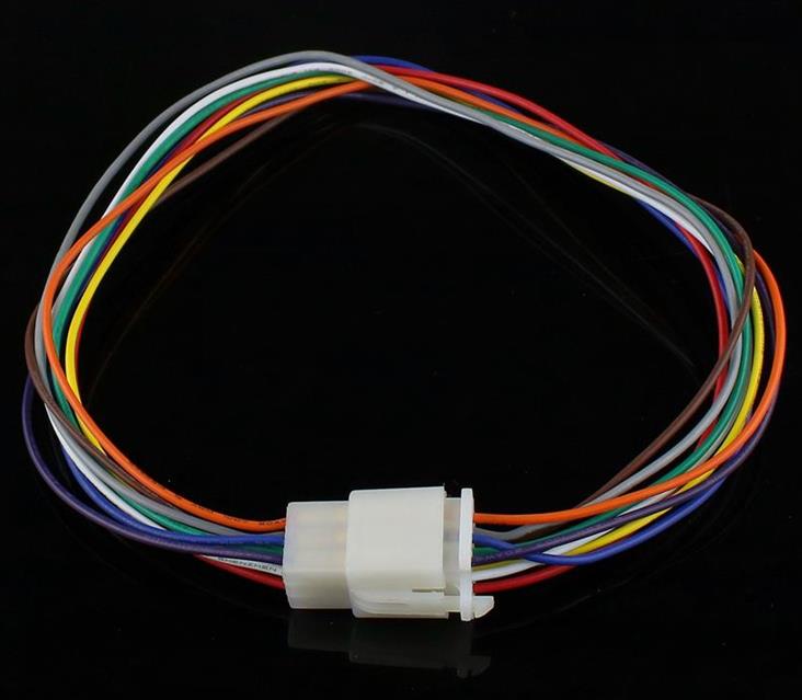 1 set 2.8mm 2/3/4/6/9 pin Automotive Quick connection Elektrische draad Connector man Vrouw kabel terminal plug Kits Motorfiets: 9 pin