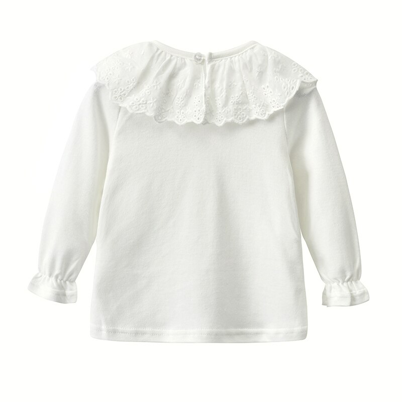 Camiseta de manga longa das meninas do bebê e da criança de auro mesa