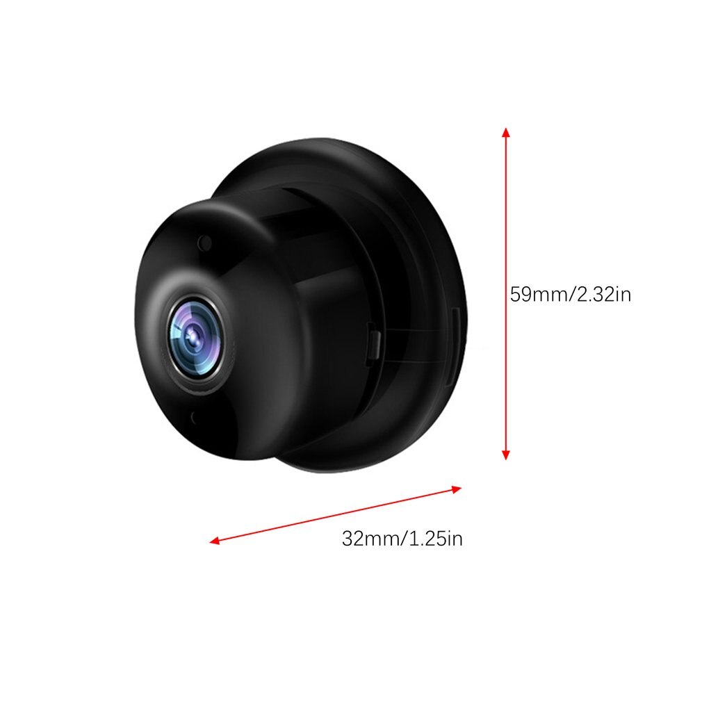 Mini kamera trådløst wifi trådløst overvågningskamera 1080p mikro kamera trådløst nattesyn videokamera