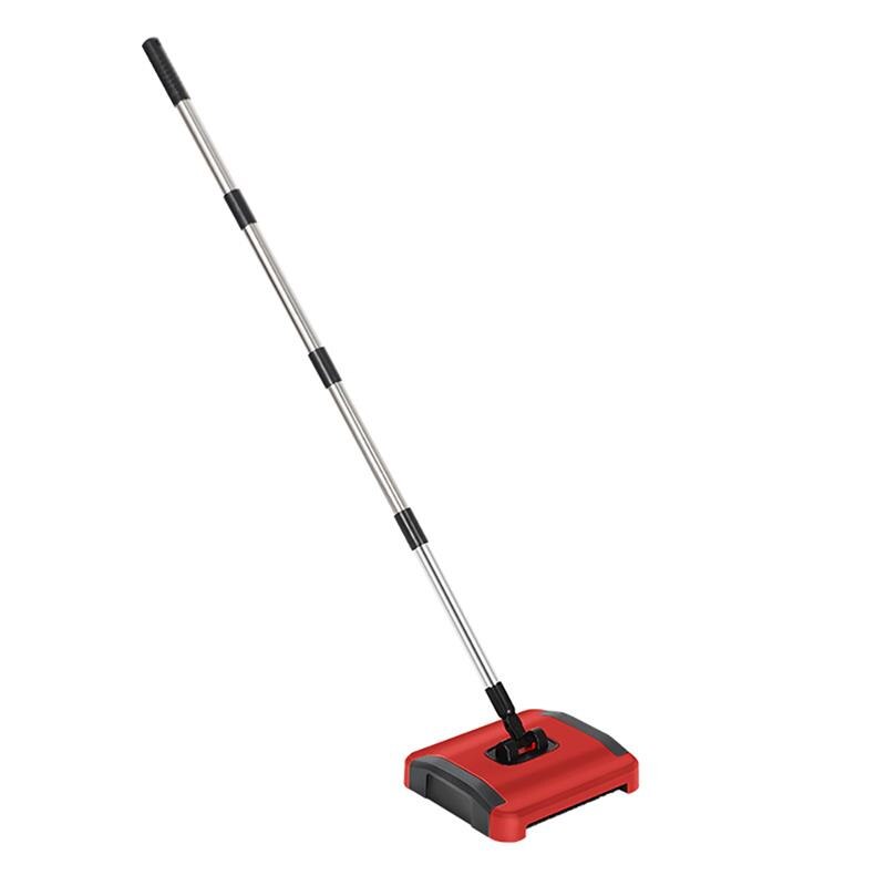 Escoba automática de empuje manual para el hogar, limpiador de suelos de Alfombra nueva, alfombras, polvo, recortes de papel, limpieza con cepillo