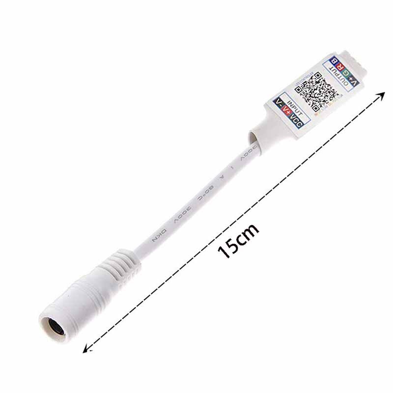 MINI RGB Bluetooth Controller Led Light Strip Wireless Voice Smart Controller With Free App via IOS or Android Smartphone