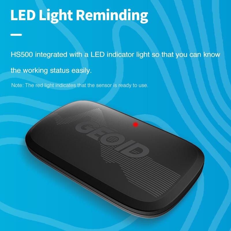 Geoid – capteur de fréquence cardiaque HS500, Bluetooth ANT +, ordinateur de cyclisme, sans fil, capteur d&#39;activité physique pour Garmin