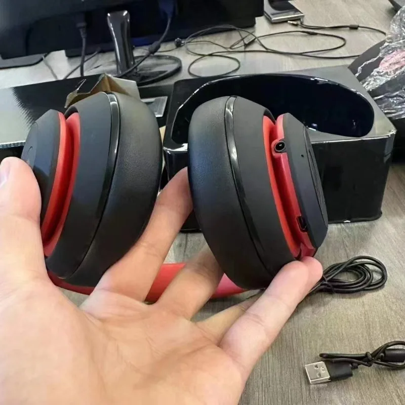 Hochwertige Klang Techniker 3 Bluetooth-Kopfhörer, kabellose Pop-hoch-Bluetooth-Kopfhörer mit Studio 3-Logo