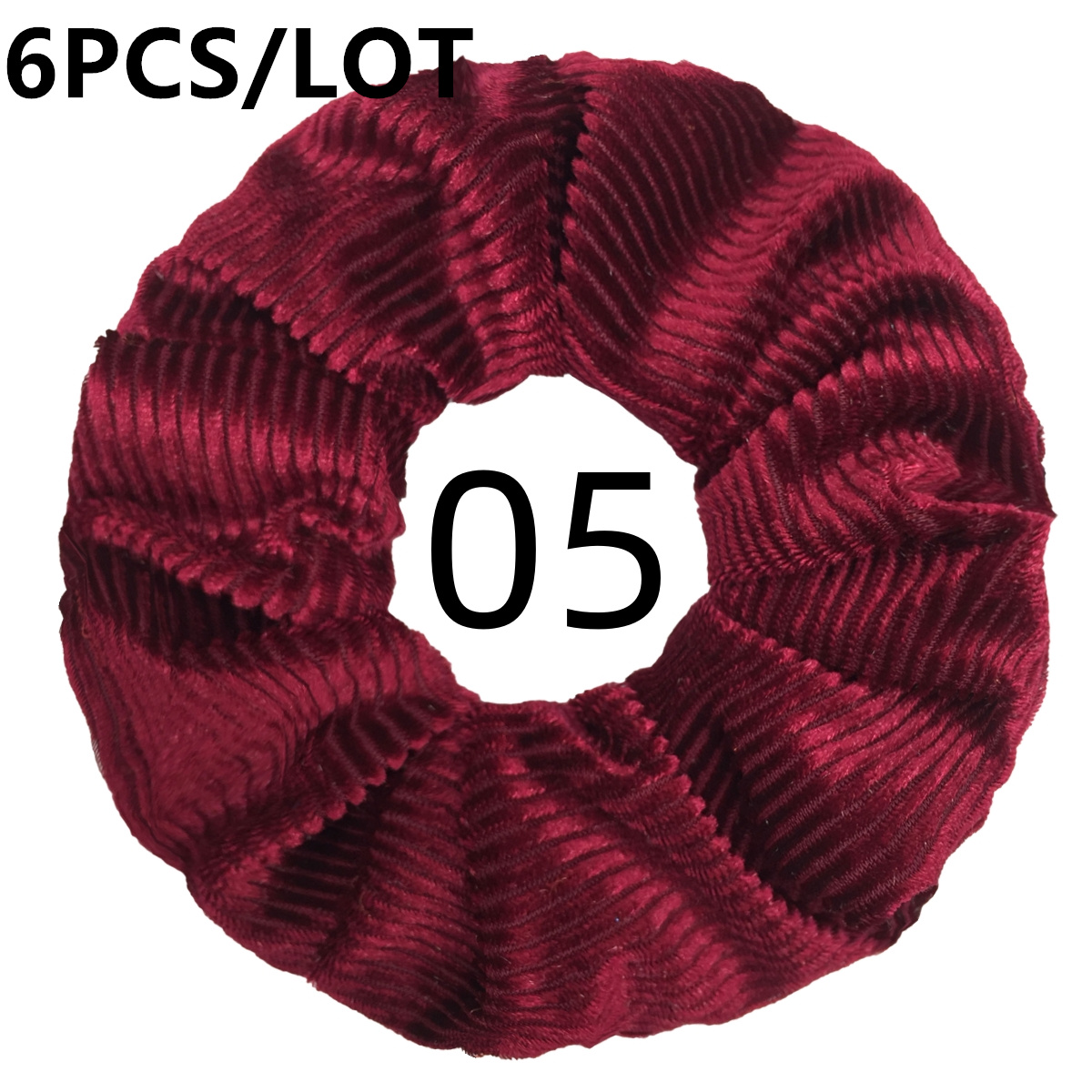 10/6 pçs veludo scrunchies elásticos de borracha mulheres meninas macio sólido headbands rabo de cavalo titular faixa de cabelo acessórios warmtie