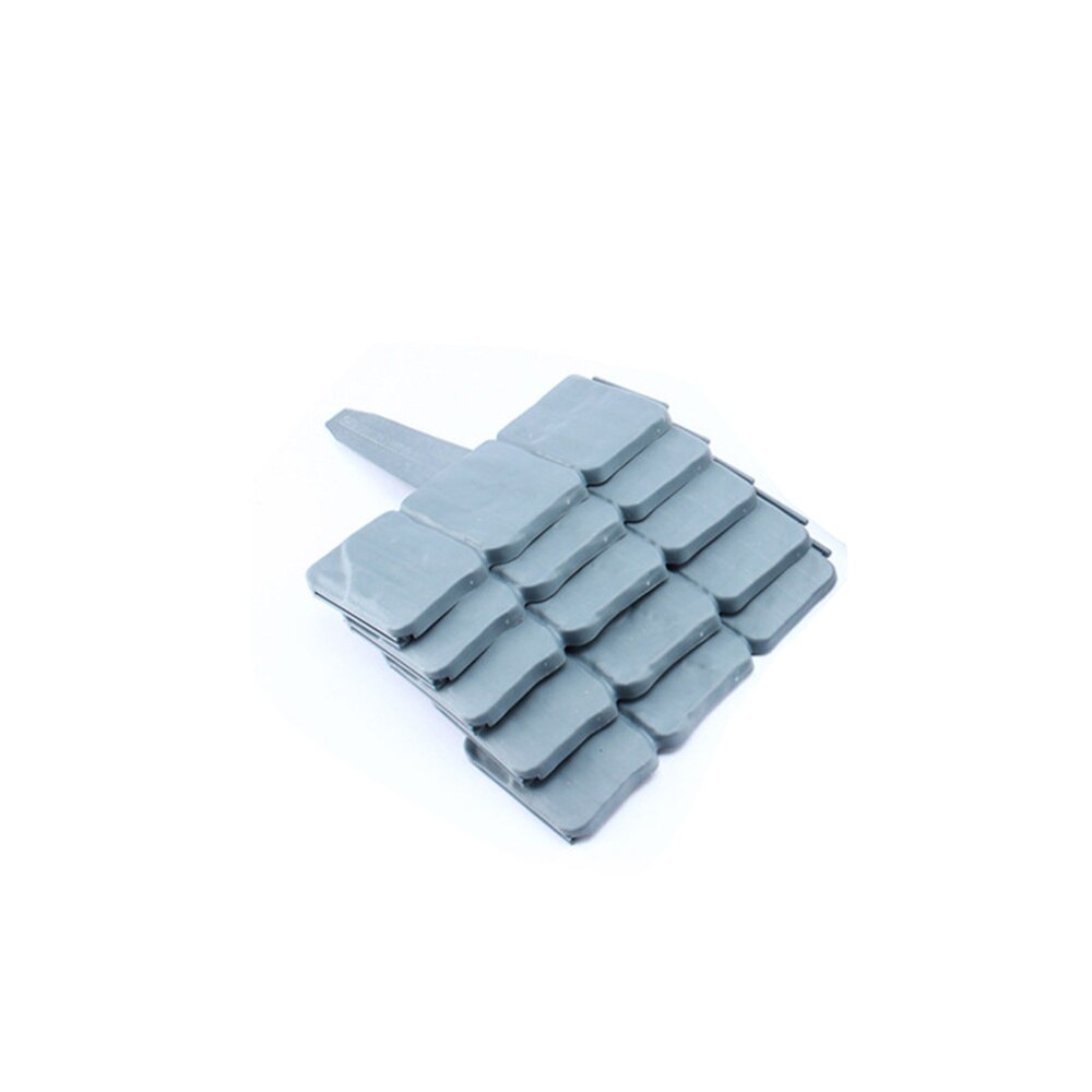 10PCS Stone Effect Cobbled Garden Fence Lawn Edging Plant Border DIY Home Lawn Border Edge Lawn Palisade