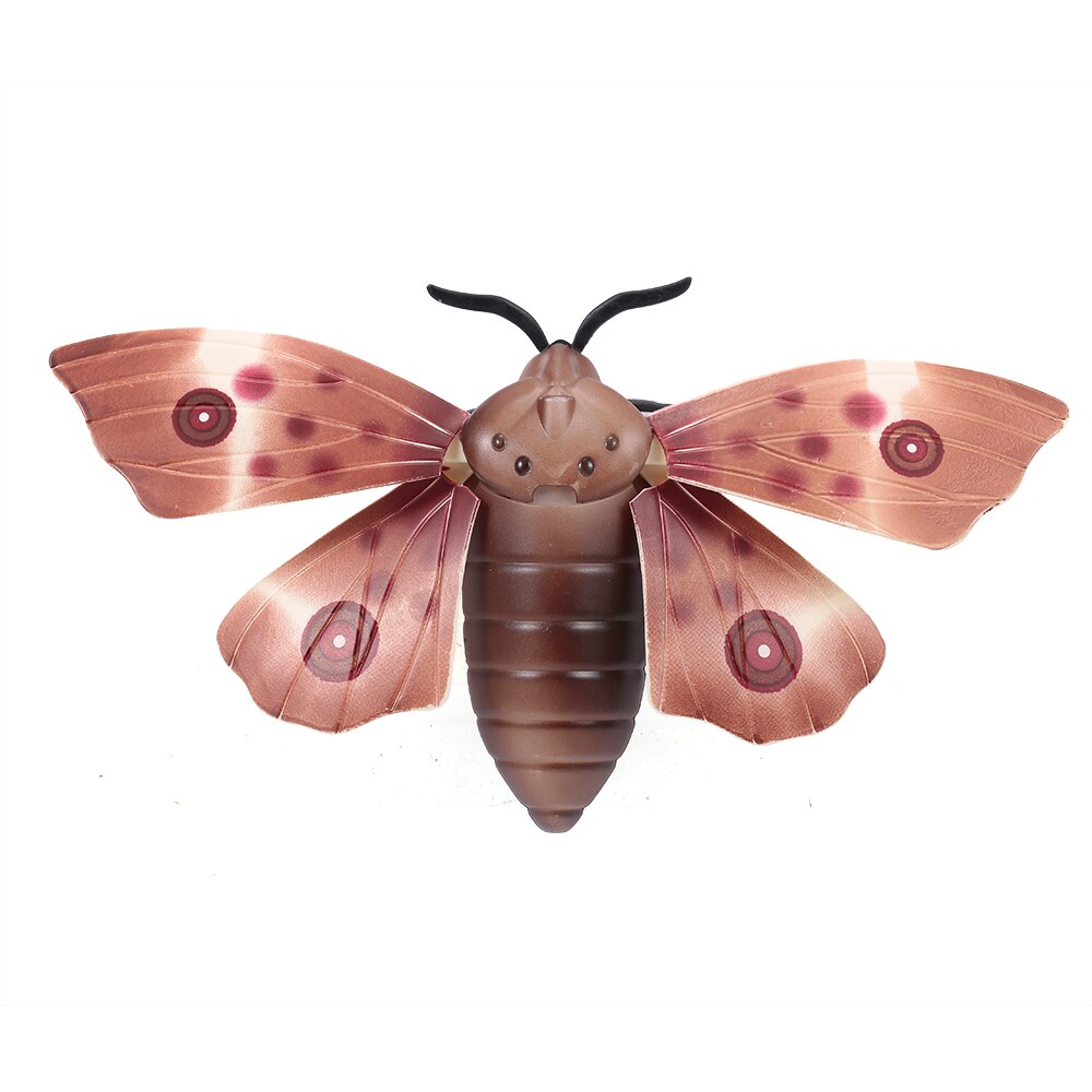 Remote Control Moth Toys Simulated Insect Toys Infrared Sensing Portable RC Toy for Kids for Kids