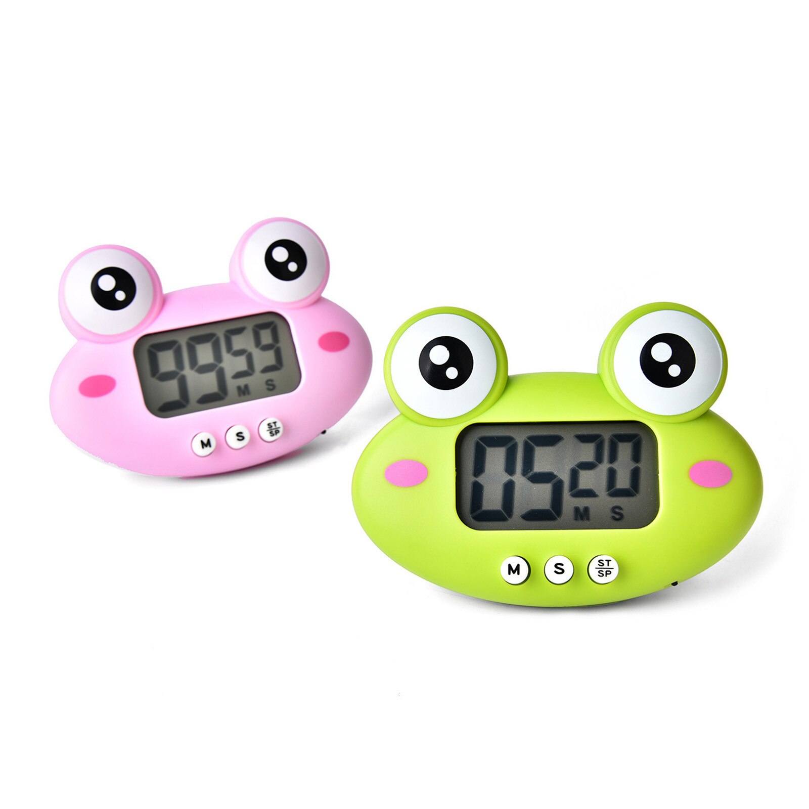 25# Cute Cartoon Electronic Timer Kitchen Timers Refrigerator Magnets Sticker Countdown Kitchen Timer Cooking Kitchen Gadgets