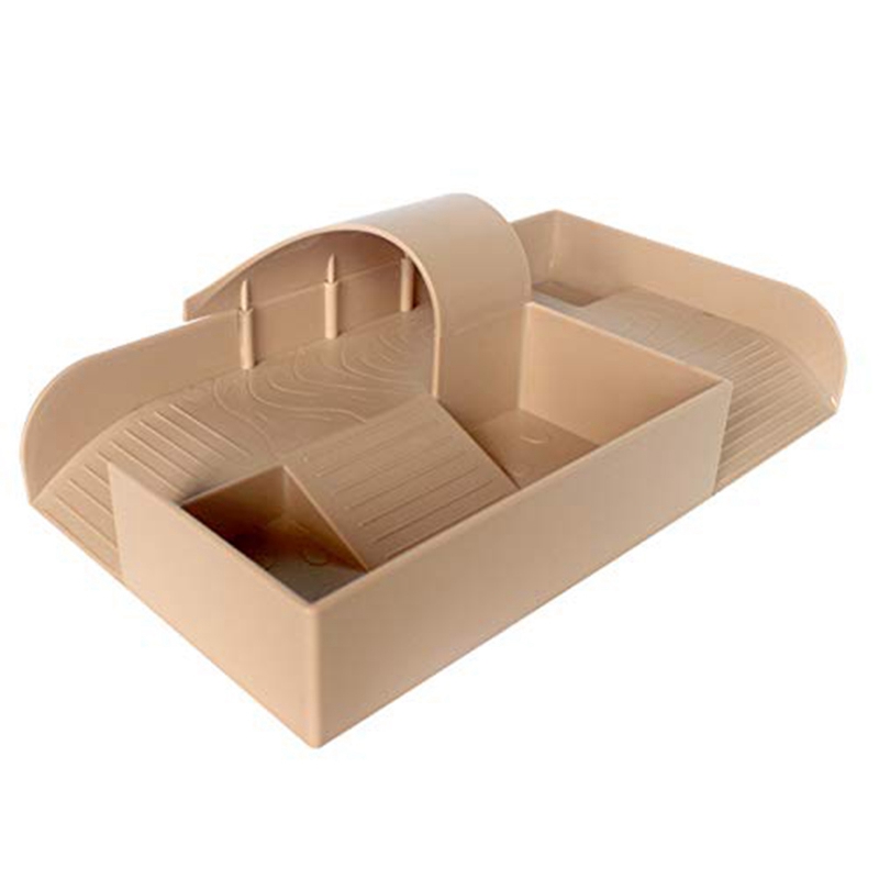 Creation Core Deluxe Turtle Lagoon With Basking Ramp Box Reptile Habitat For Tortoise Amphibious Aquariums Tank: Default Title