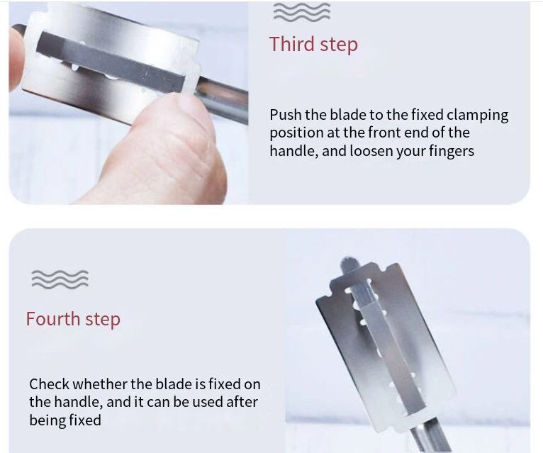 Bread Bakers Cutter Cutting Tool Bread Lame Dough Scoring Blade Tools Making Razor Cutter Curved Knife With Leather Protective